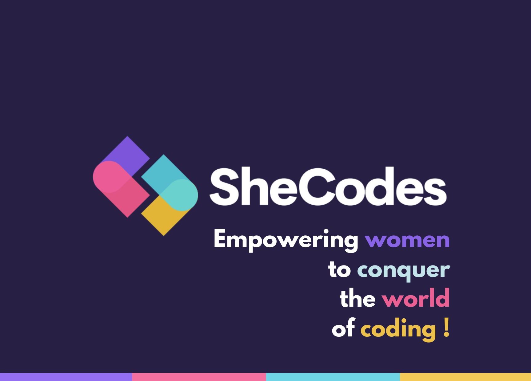 SheCode: Empowering women to conquer the world of coding