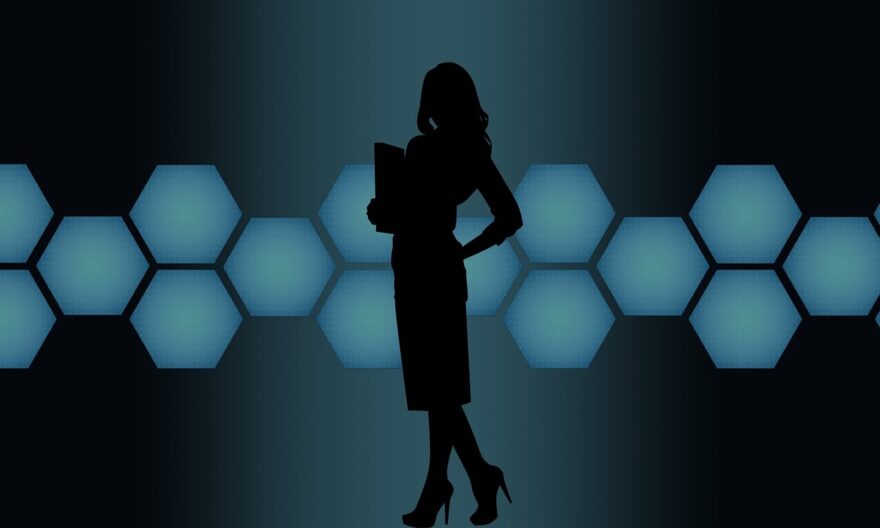 businesswoman, professional, corporate, business, work, manager, blue business, blue work, blue management